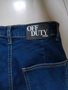 Bootcut High-Waisted Denim Jeans
