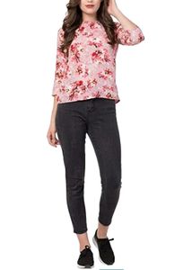 Short floral top