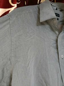 Men's Grey Long Sleeve Shirt