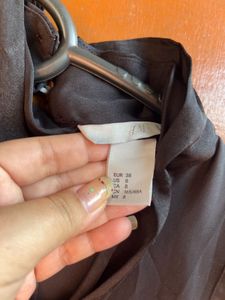 H &amp;M  Sleeveless Bow Blouse