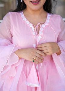 Beautiful Pink Kurta Set with Dupatta