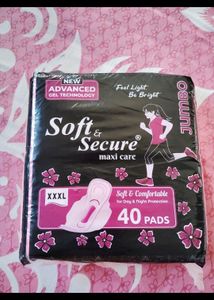Soft & secure maxi care Pads - 40 Count