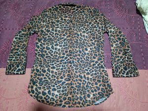 'Leopard Print Button-Down Shirt' 💫