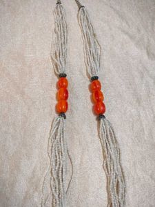 Bohemian Beaded Necklace with Pendant