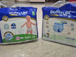 Bumtum Diaper Pants - XXXL (2 packs of 24)