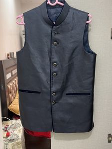 2 PCs Half Jacket With Pant Partywear For Men’s M