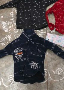 5 Stylish Printed Shirts Set
