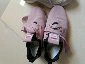 Pink Fila Sneakers