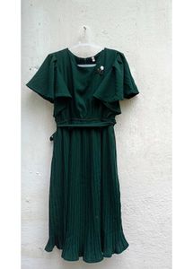 Gorgeous Deep Green Birthday Frock