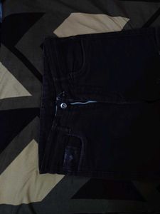 Dark Wash Cargo Pants