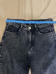Charcoal Straight Leg Jeans