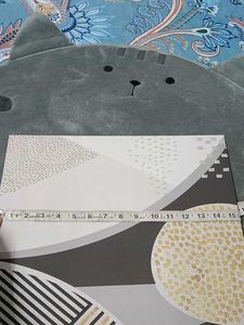 Set of 3 Abstract Geometric Canvas Art