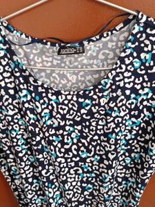 animal print mini dress