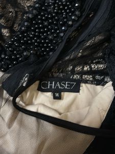Elegant Lace Beaded Dress