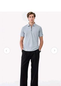 Men's Light Blue Polo T-Shirt