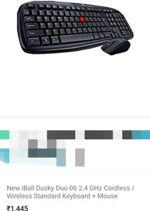 i Ball Dusky Duo 06 Wireless Keyboard With Mouse