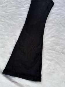 Black Flared Jeans
