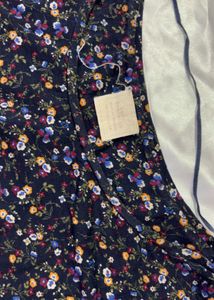 Floral Print Long Sleeve Maxi Dress