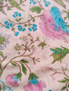 Floral Bird Print Kurta