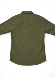 Burberry Olive Green Button Down Shirt