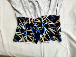 Stylish Printed Skorts ( skirt with shorts)