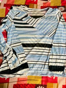 Striped Long Sleeve Top