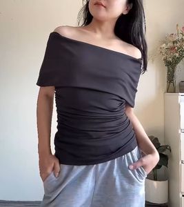 Chic Black Off-Shoulder Top