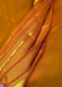 Premium Mustard Yellow Satin Fabric 5.5 mtr