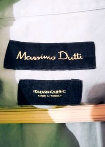 Luxury Massimo Dutti Dress Shirt - Italian Fabric