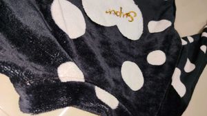Women's Polka Dot Fleece Sweatshirt