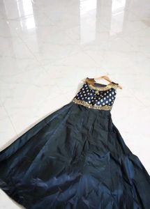 Elegant Navy Blue Gowns