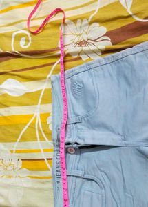 Light Blue Cargo Jeans