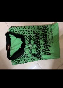 Green Printed T-Shirt