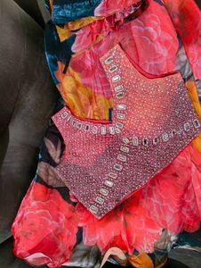 Vibrant Floral Lehenga Set