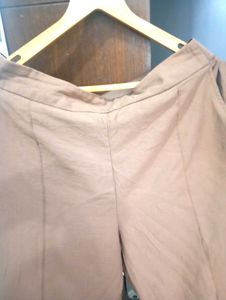 Brown Wide Leg Palazzo Pants