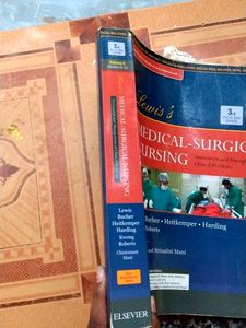 Medical Surgical Nursing Textbook