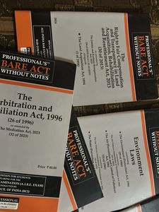 Professional Bare Act Books Set 5