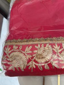 Elegant Red Saree