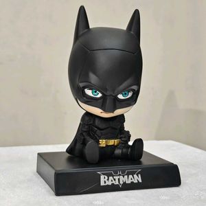 Cute Batman Bobblehead Figure with Mobile Holder