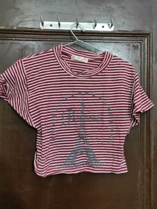 Striped Kids Top &amp; Bottom Set