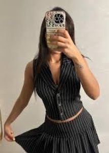 LITTLEBOX Striped Sleeveless co ord set