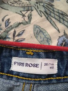 Wide Leg Denim Jeans