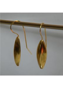 Brand New Zara Metallic Leaf Earring