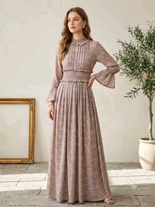 Elegant Floral Maxi Dress