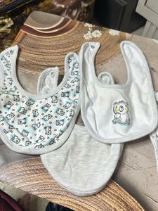 Baby Bibs - Set of 3