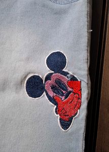 Light Wash Mickey Mouse Jeans