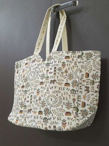 🎨Warli Art Tote Women's Handbag For Office Colleg