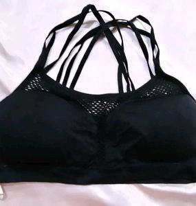 Black Sports Bra