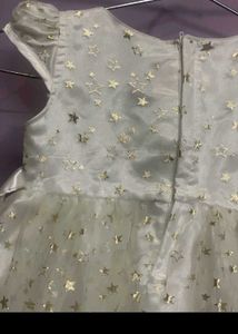 New Sparkly Star Dress frock 6 to 12 months