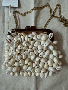 Diwaah Shell Clutch With Tags